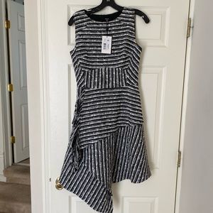 NWT Raoul black and white dress